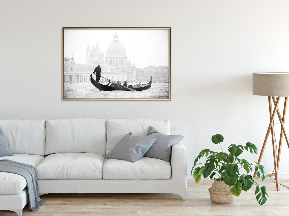 Wall Art Framed - Symbols of Venice-artwork for wall with acrylic glass protection