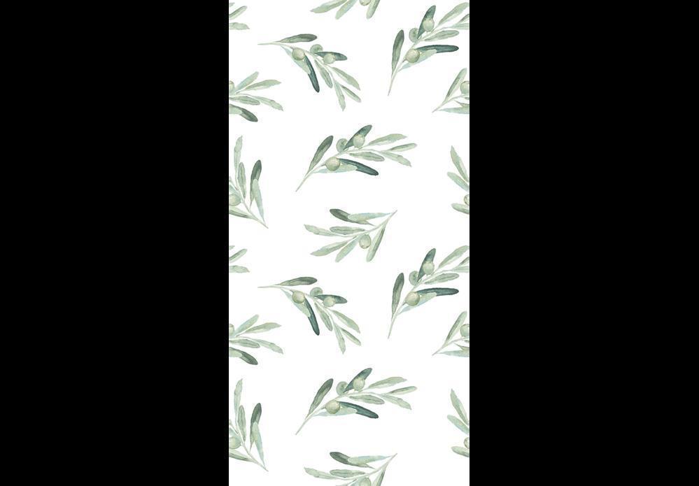 Classic Wallpaper made with non woven fabric - Wallpaper - Olive Dance - ArtfulPrivacy