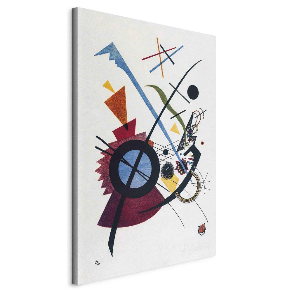 Canvas Print - Primary Colors - Kandinsky’s Geometric Abstraction (Wassily Kandinsky)