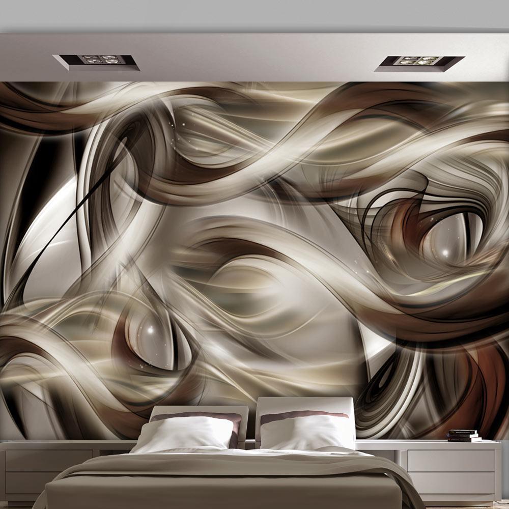 Wall Mural - Brown Revelry-Wall Murals-ArtfulPrivacy