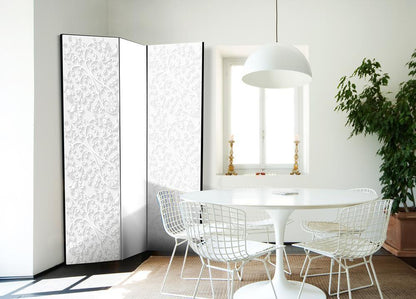 Decorative partition-Room Divider - Floral pattern I-Folding Screen Wall Panel by ArtfulPrivacy