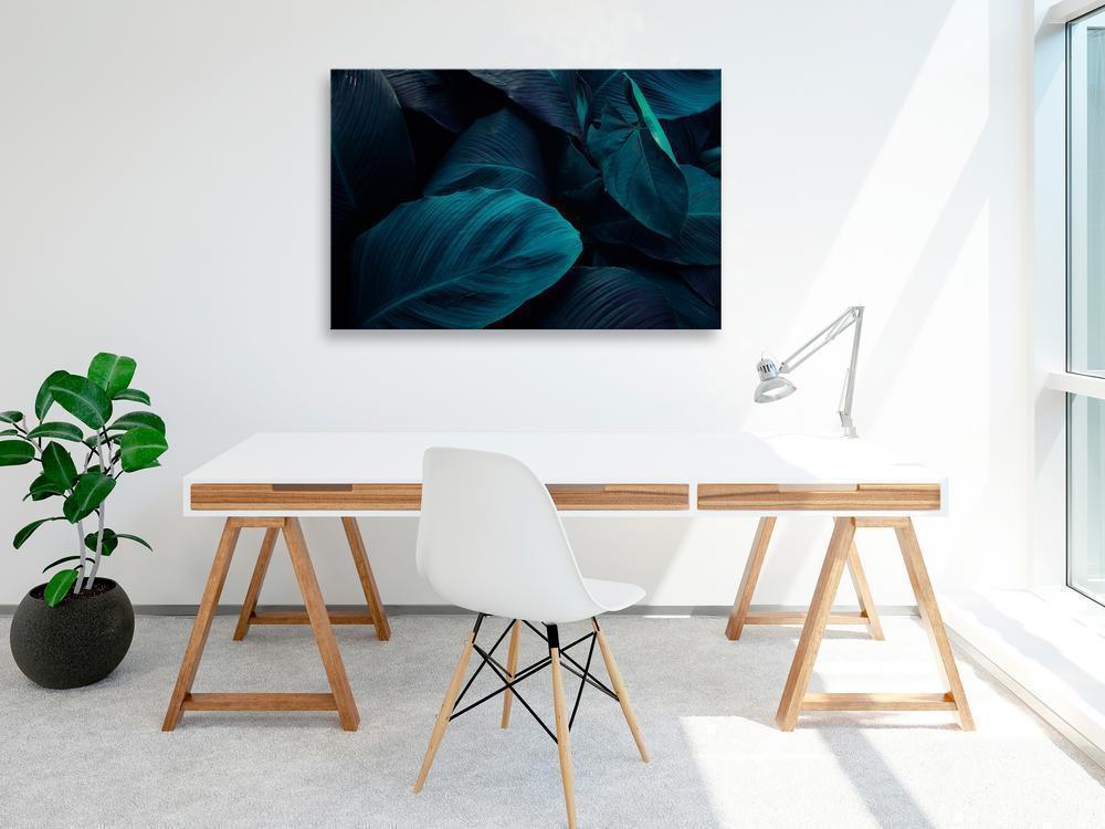 Canvas Print - Night in the Jungle (1 Part) Wide-ArtfulPrivacy-Wall Art Collection