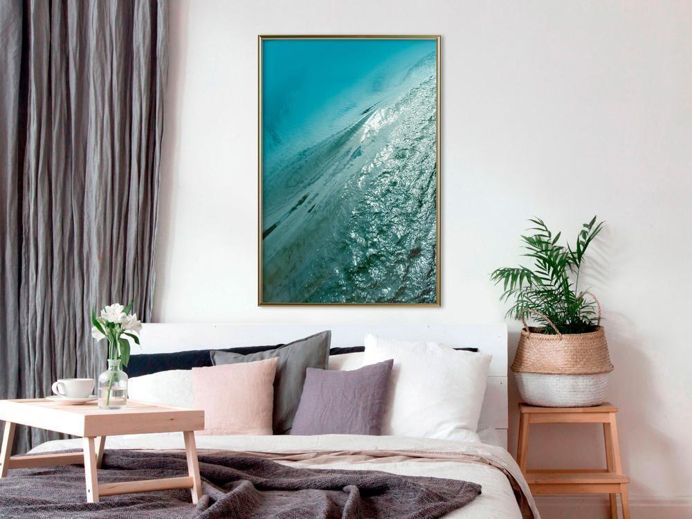 Seascape Framed Poster - Depth of the Ocean-artwork for wall with acrylic glass protection