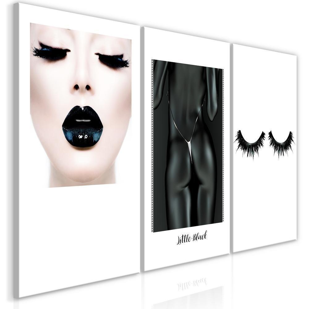 Canvas Print - Power of Femininity (3 Parts)-ArtfulPrivacy-Wall Art Collection