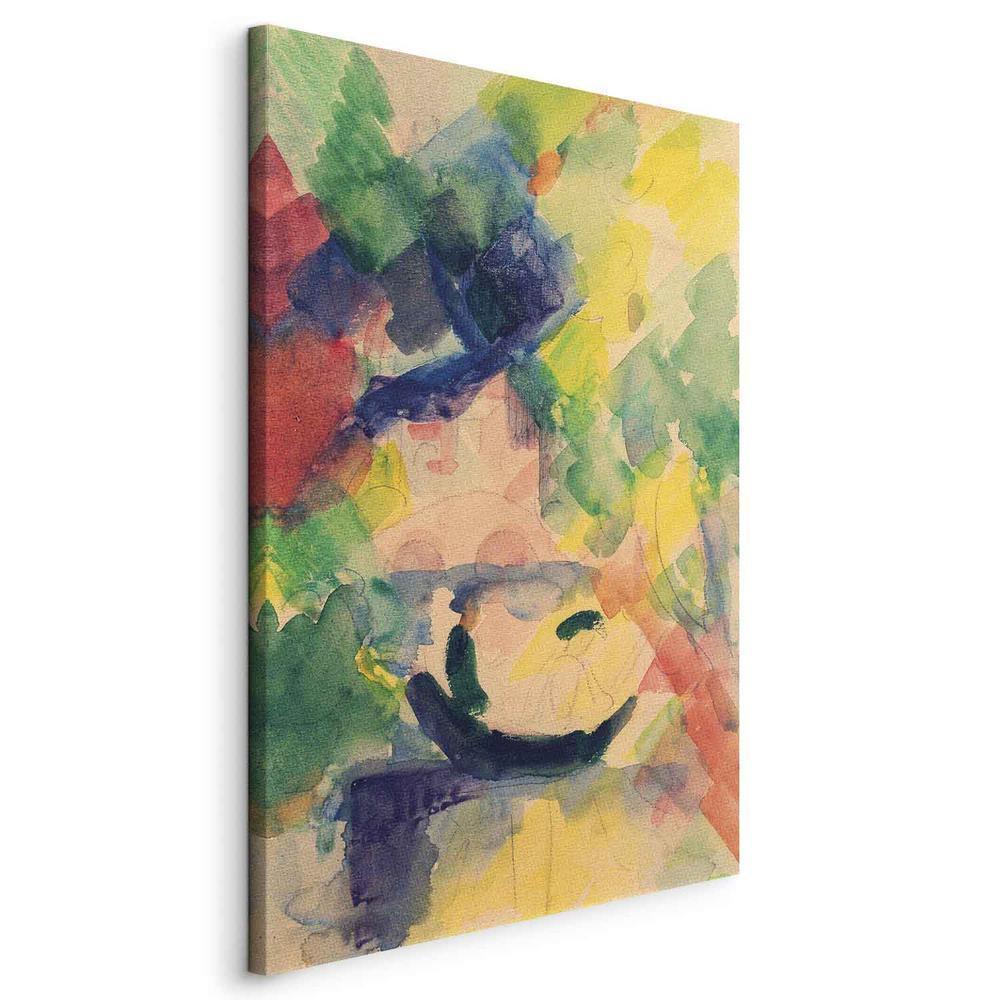 Canvas Print - Paar im Nachen (August Macke)