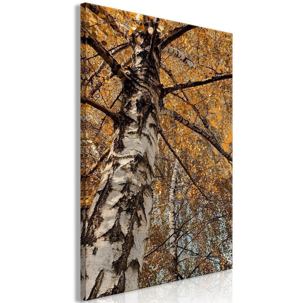 Canvas Print - Autumn Colours (1 Part) Vertical-ArtfulPrivacy-Wall Art Collection