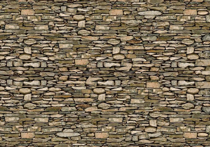 Wall Mural - Stone wall-Wall Murals-ArtfulPrivacy