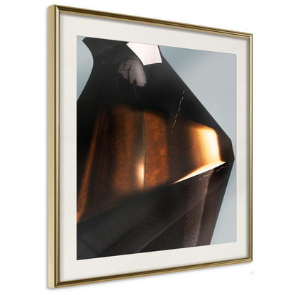 Abstract Poster Frame - Nothingness-artwork for wall with acrylic glass protection