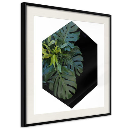 Botanical Wall Art - Cell of Jungle-artwork for wall with acrylic glass protection