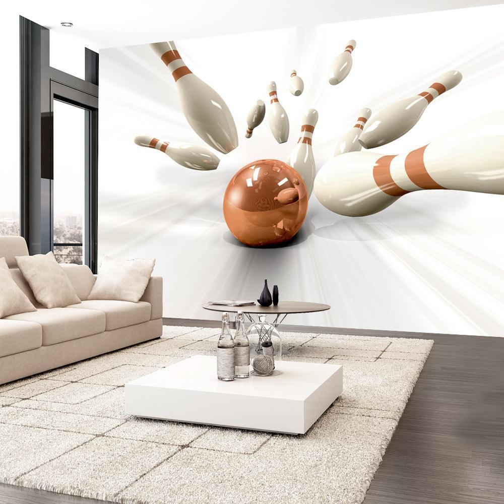 Wall Mural - Bowling-Wall Murals-ArtfulPrivacy