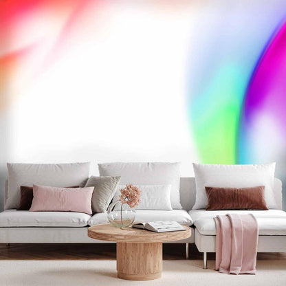 Wall Mural - Abstraction - Strong Colors of Irregular Shapes - Multicolor