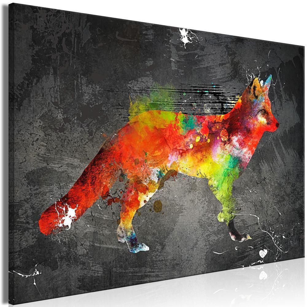 Canvas Print - Forest Hunter (1 Part) Wide-ArtfulPrivacy-Wall Art Collection