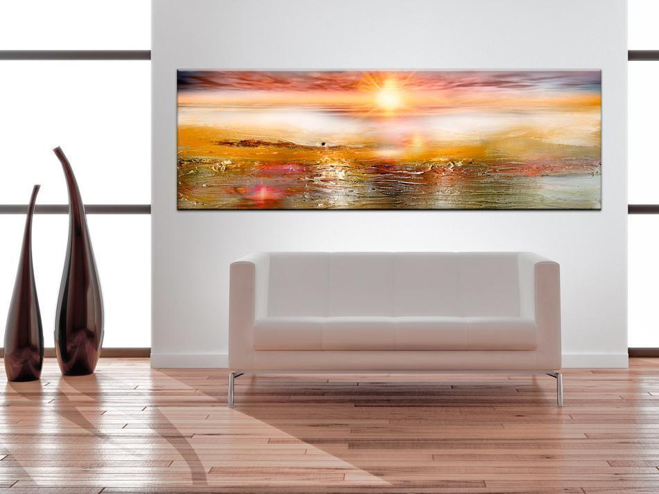 Canvas Print - Orange Sea-ArtfulPrivacy-Wall Art Collection