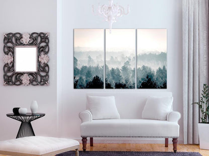 Canvas Print - Winter Forest (3 Parts)-ArtfulPrivacy-Wall Art Collection