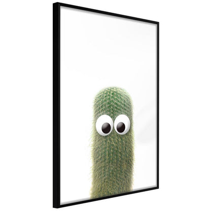 Botanical Wall Art - Funny Cactus IV-artwork for wall with acrylic glass protection