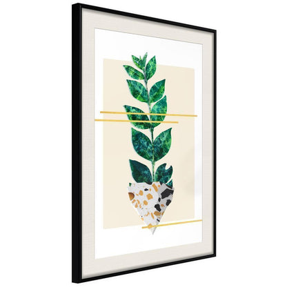 Botanical Wall Art - Perfectly Divided-artwork for wall with acrylic glass protection
