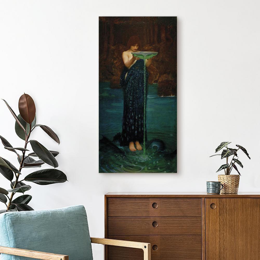 Canvas Print - Circe Invidiosa-ArtfulPrivacy-Wall Art Collection