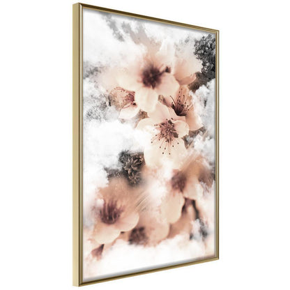 Botanical Wall Art - Heavenly Flowers-artwork for wall with acrylic glass protection