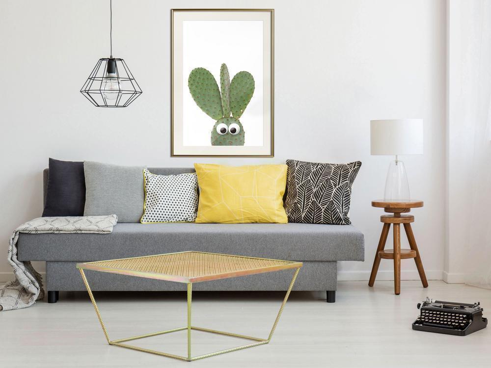 Botanical Wall Art - Funny Cactus III-artwork for wall with acrylic glass protection