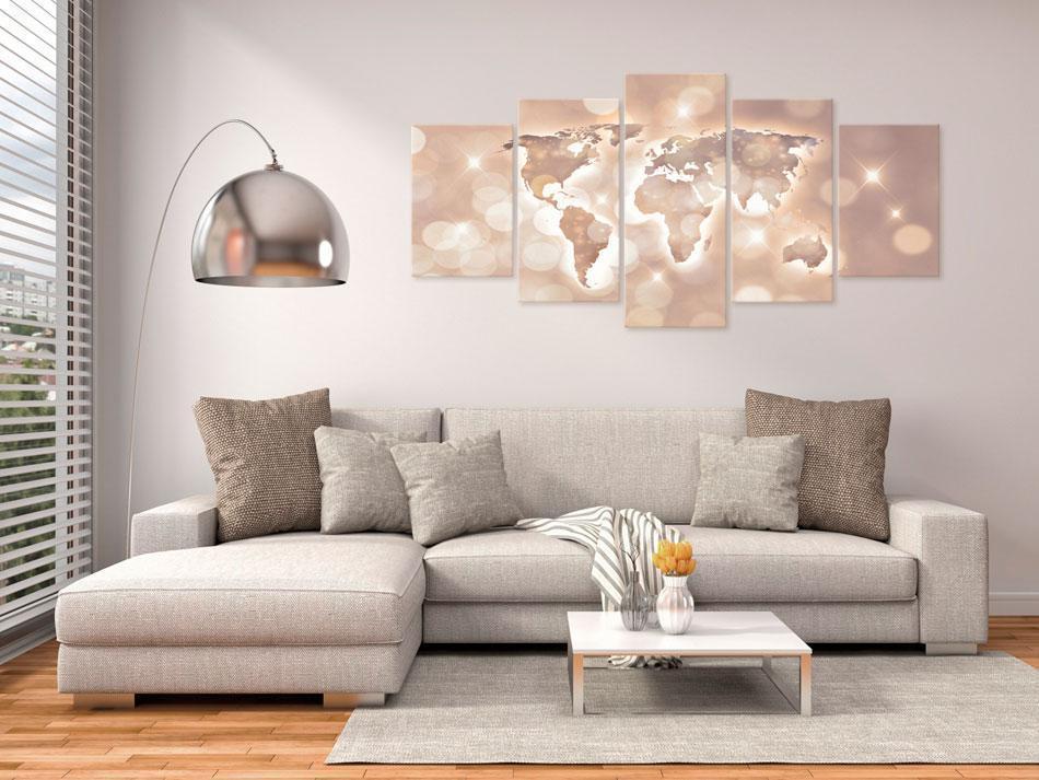 Canvas Print - Trail of Light-ArtfulPrivacy-Wall Art Collection