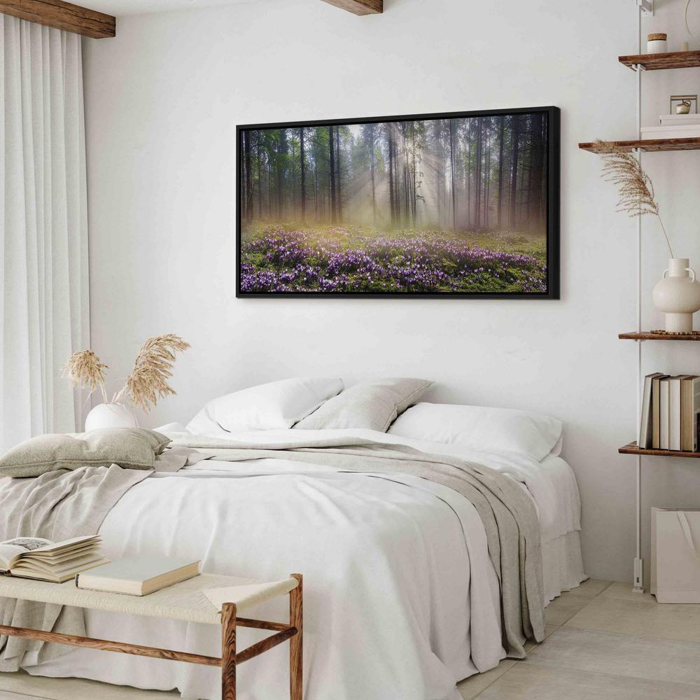 Canvas Print - Purple Meadow (1 Part) Wide