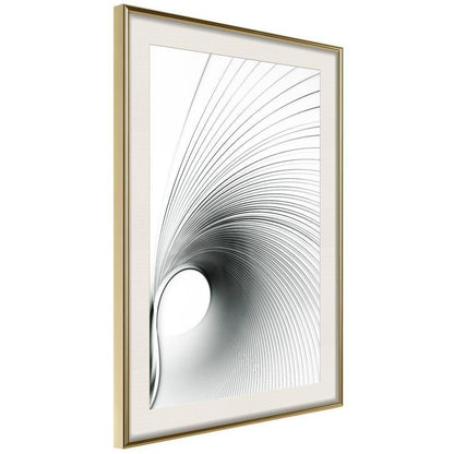Abstract Poster Frame - Musical Harmony-artwork for wall with acrylic glass protection