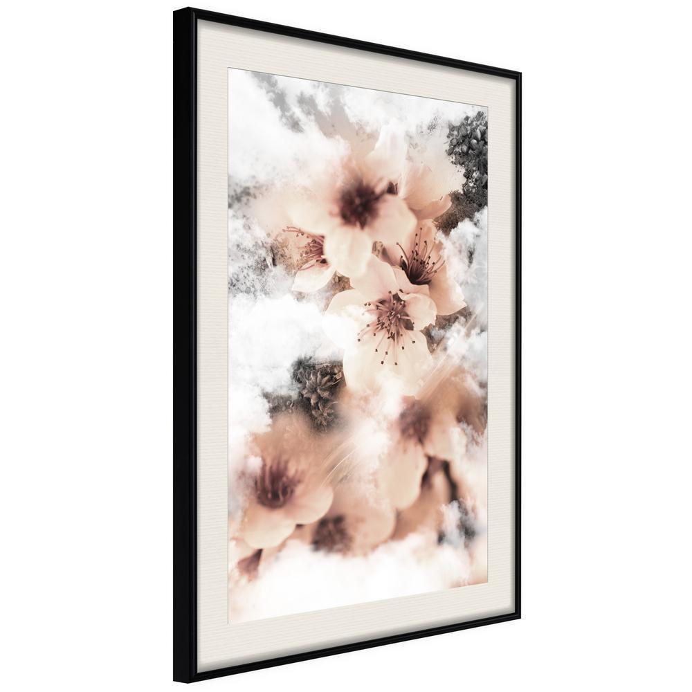 Botanical Wall Art - Heavenly Flowers-artwork for wall with acrylic glass protection