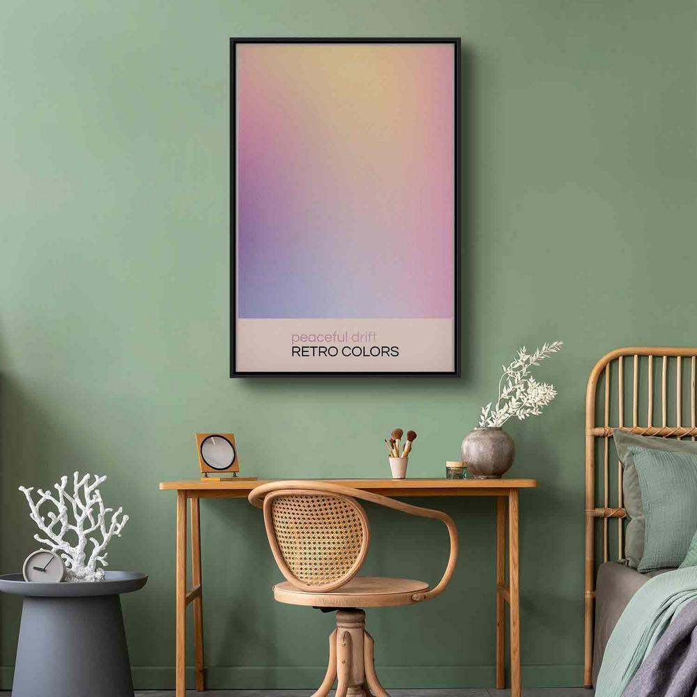 Canvas Print - Peaceful Drift - Delicate Pastel Shades Creating a Harmonious Whole