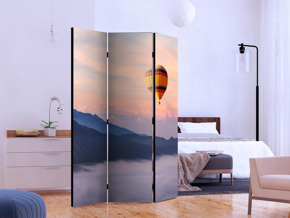 Decorative partition-Room Divider - It Is Worth Dreaming-Folding Screen Wall Panel by ArtfulPrivacy