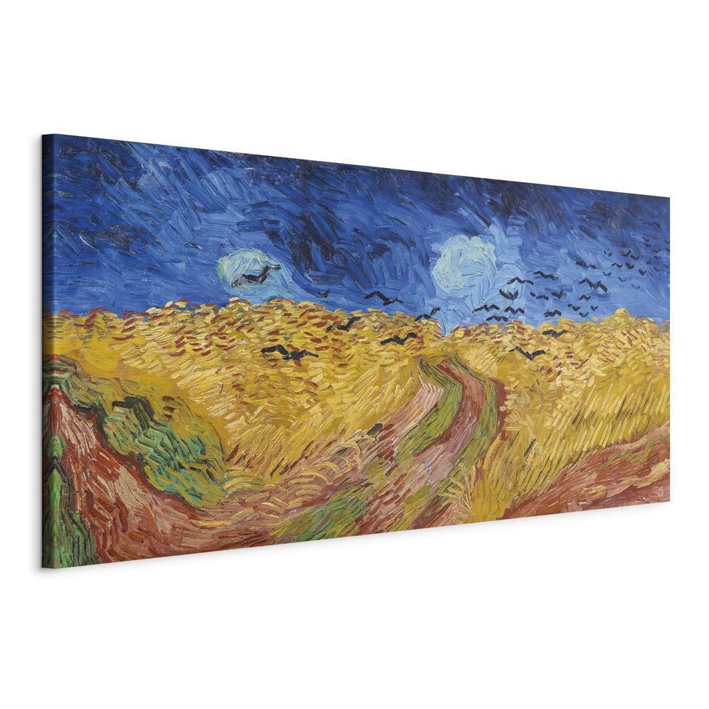 Canvas Print - Wheatfield With Crows-ArtfulPrivacy-Wall Art Collection