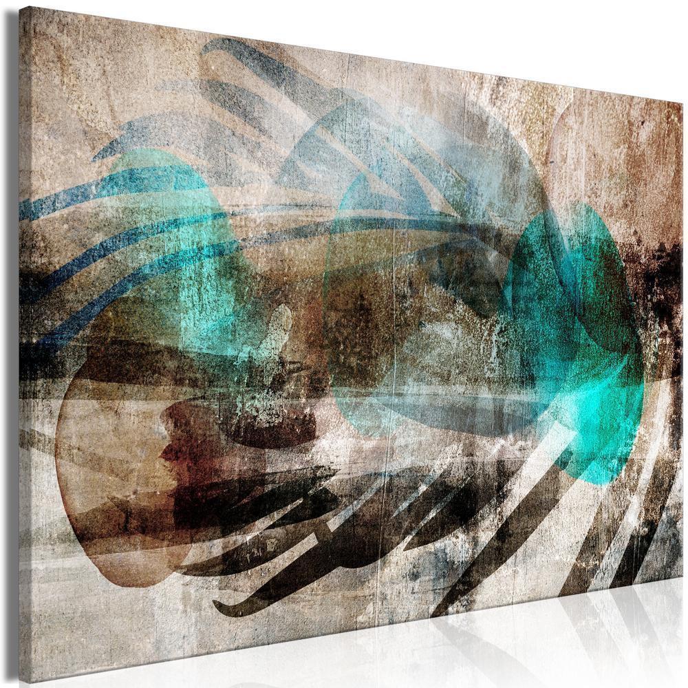 Canvas Print - Abstract Plume (1 Part) Wide-ArtfulPrivacy-Wall Art Collection