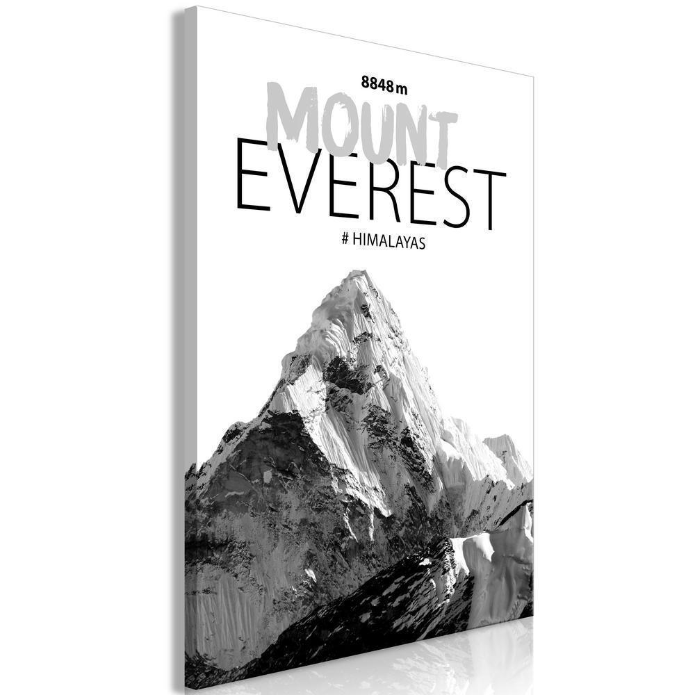 Canvas Print - Mount Everest (1 Part) Vertical