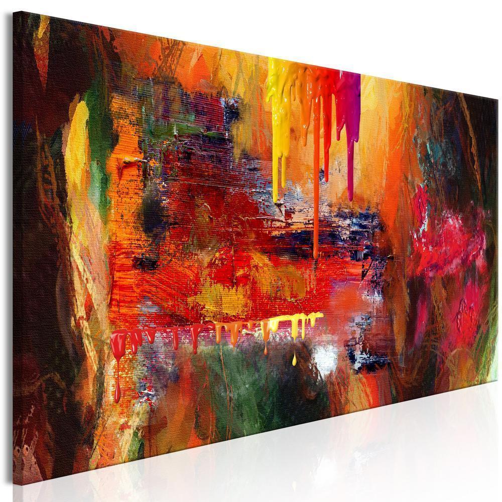 Canvas Print - Hell (1 Part) Narrow-ArtfulPrivacy-Wall Art Collection