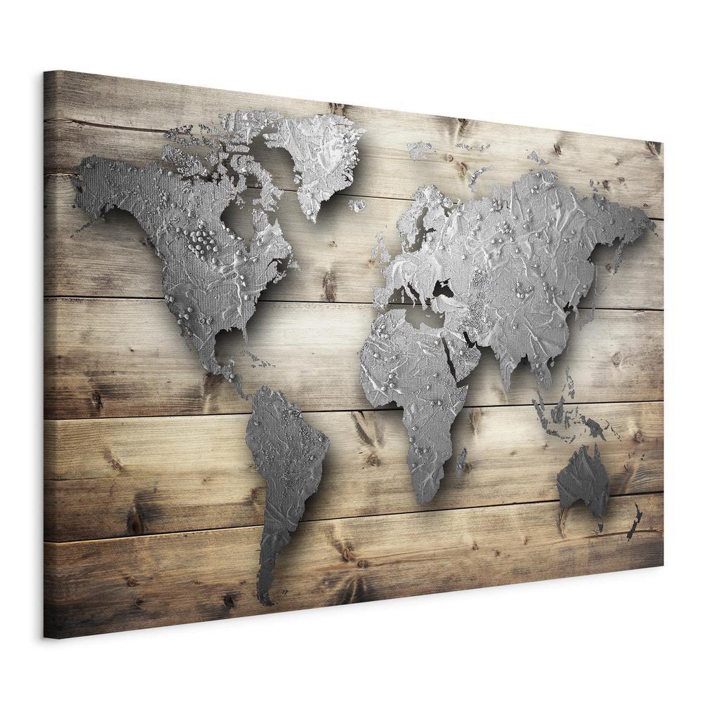 Canvas Print - Silver World