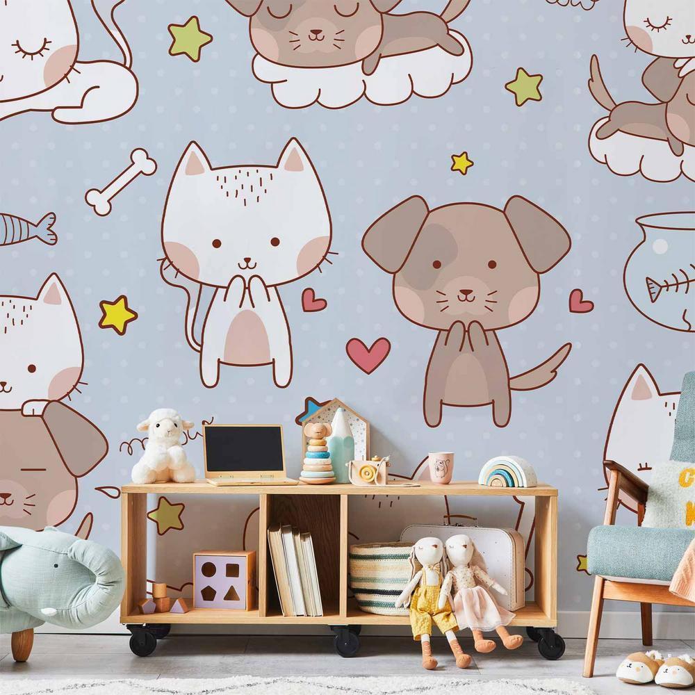 Wall Mural - Childhood Friends