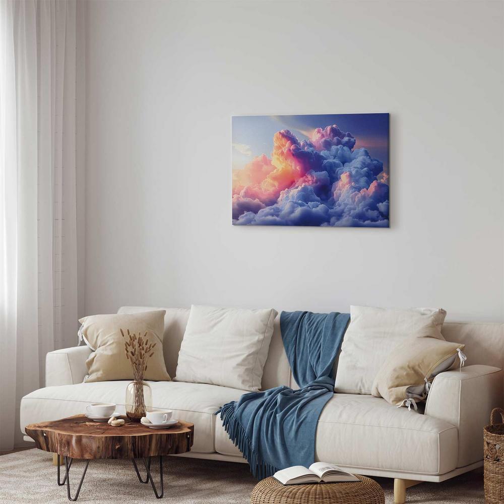 Canvas Print - Clouds Like Painted: Artistic Brushes of Dawn Painting the Sky