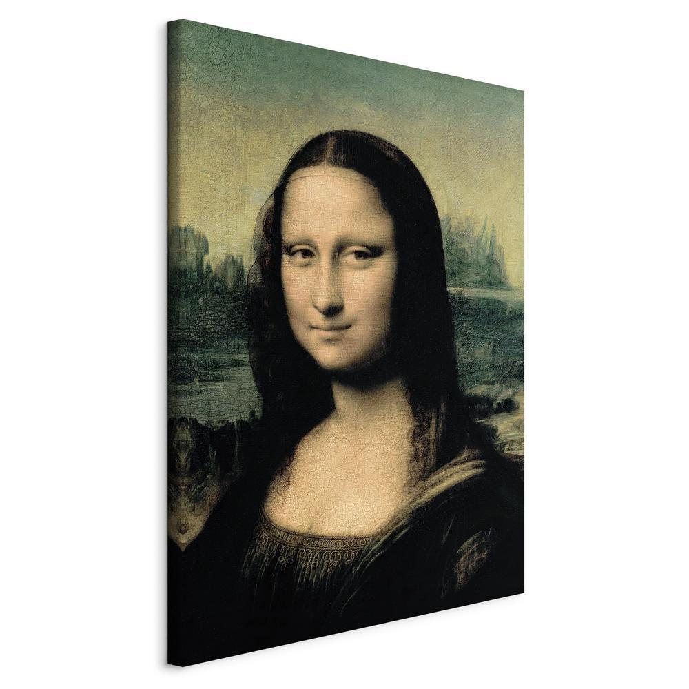 Canvas Print - Mona Lisa (fragment)-ArtfulPrivacy-Wall Art Collection