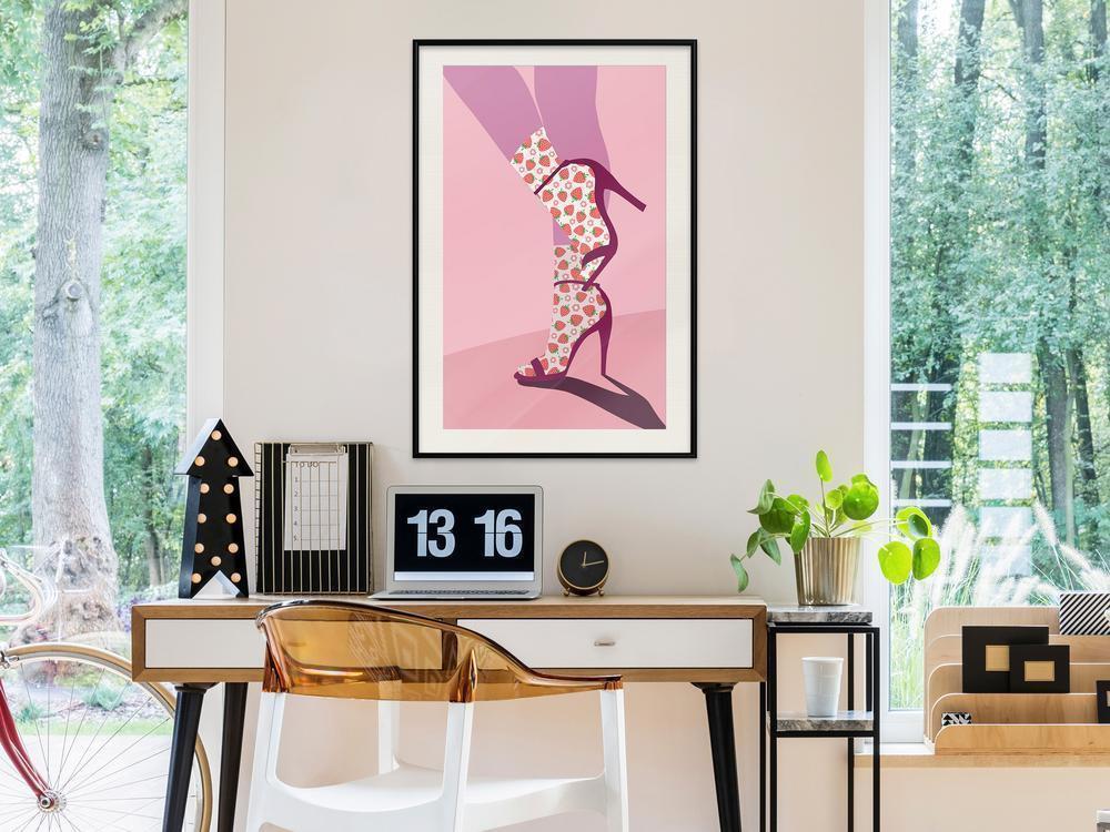 Wall Decor Portrait - Fruity Socks-artwork for wall with acrylic glass protection