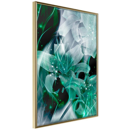 Botanical Wall Art - Poisonous Flowers-artwork for wall with acrylic glass protection