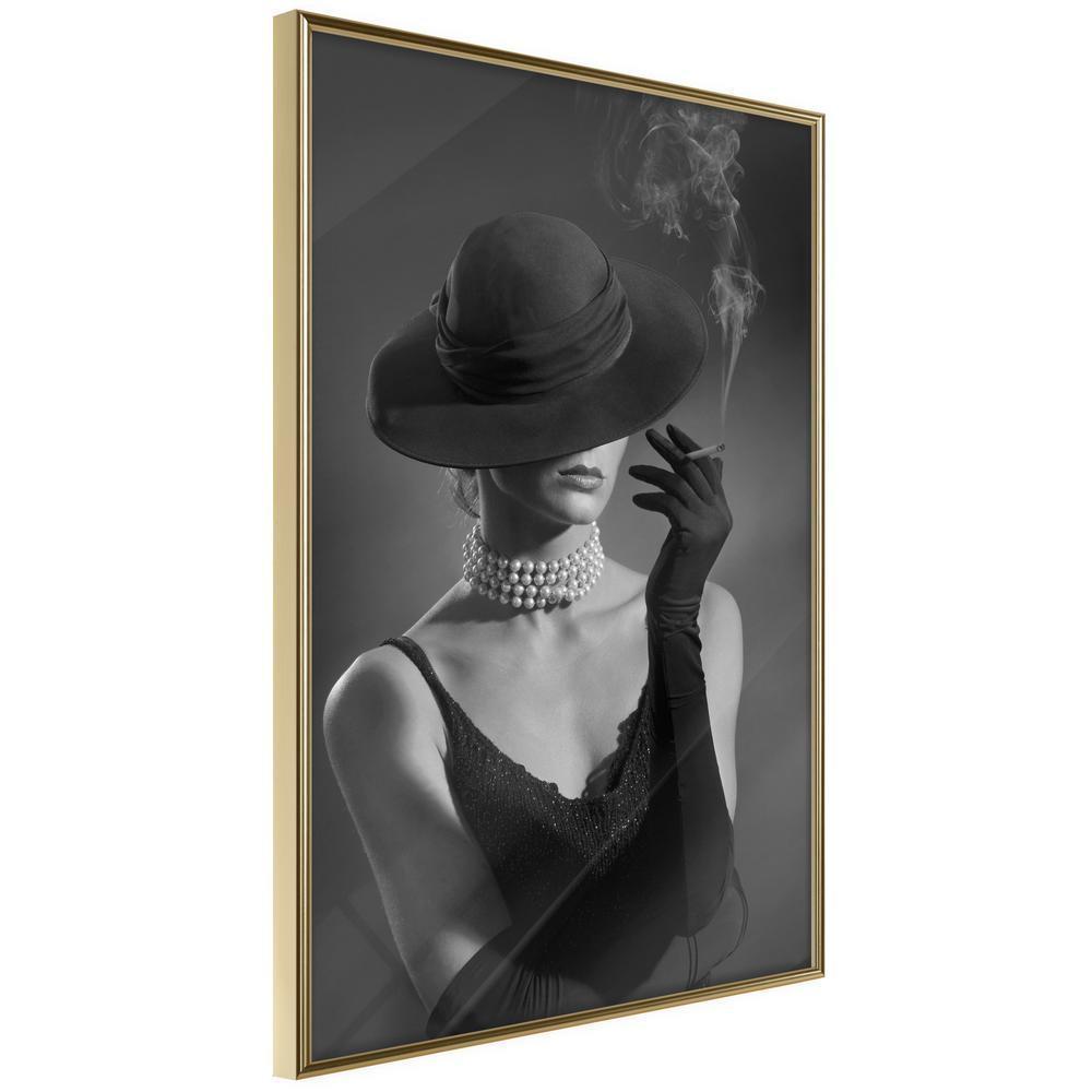 Wall Decor Portrait - Strain of Mystery-artwork for wall with acrylic glass protection