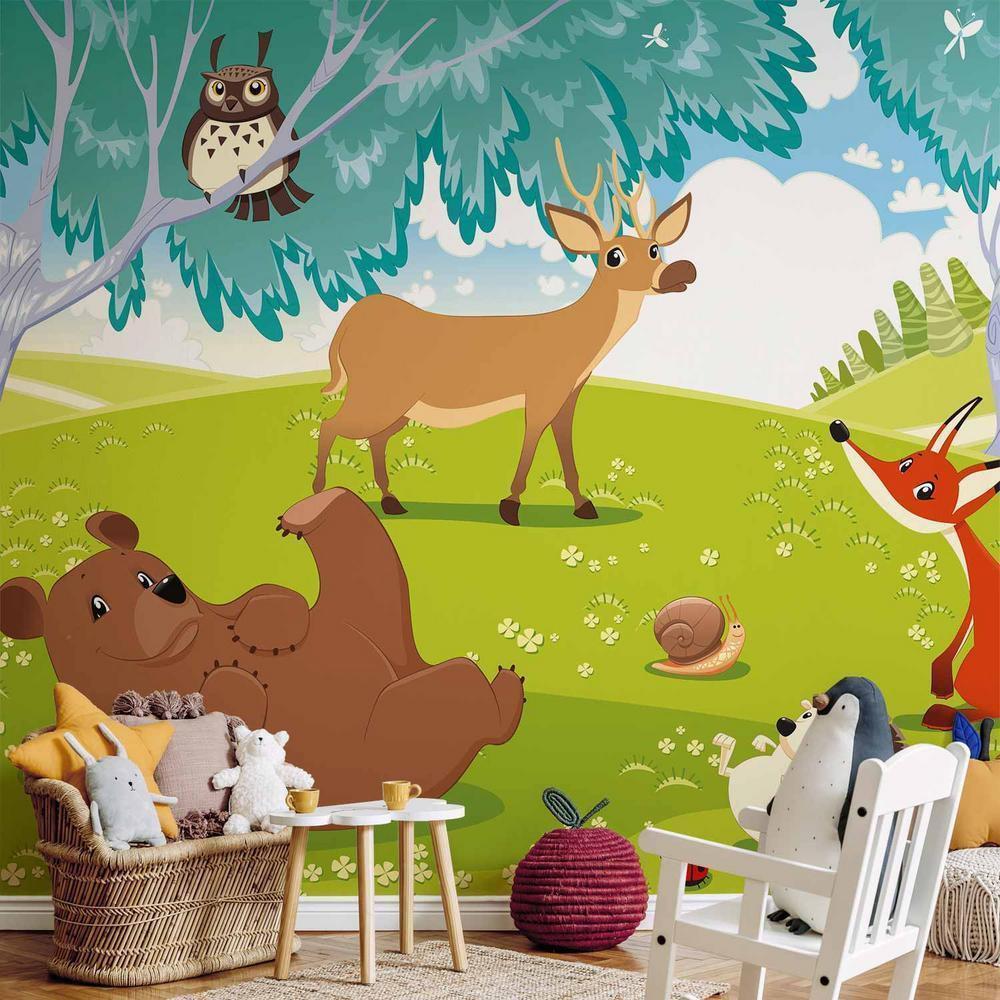 Wall Mural - Funny animals