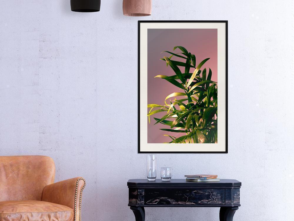 Botanical Wall Art - Against the Sunset-artwork for wall with acrylic glass protection