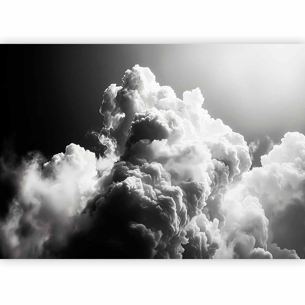 Wall Mural - Clouds Like from Dreams: Let the Sun Illuminate Your Day – A Visual Feast