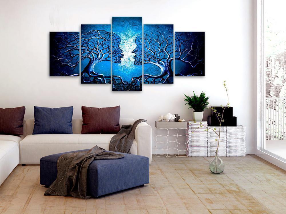 Canvas Print - Sapphire Kiss-ArtfulPrivacy-Wall Art Collection