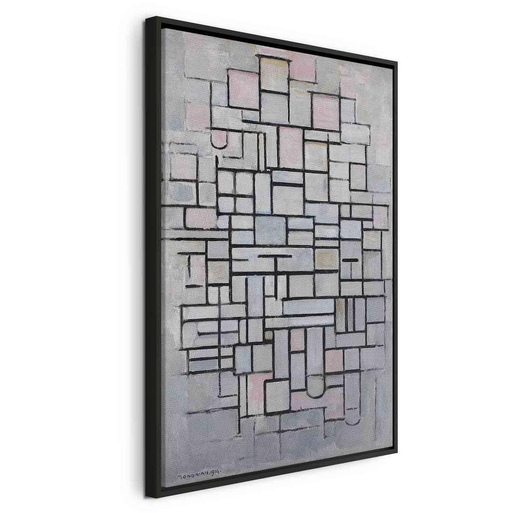 Impression sur toile - Composition n° IV (Piet Mondrian)