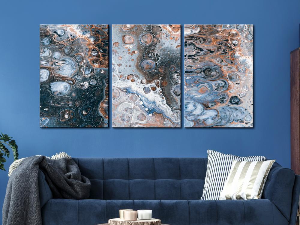 Canvas Print - Galaxy (3 Parts)-ArtfulPrivacy-Wall Art Collection