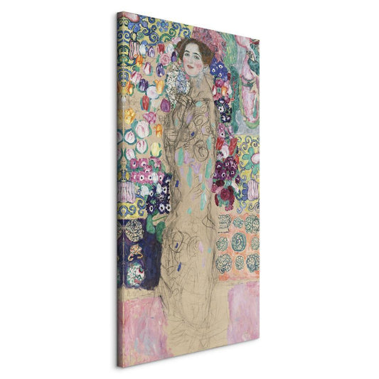 Canvas Print - Portrait of a Lady-ArtfulPrivacy-Wall Art Collection