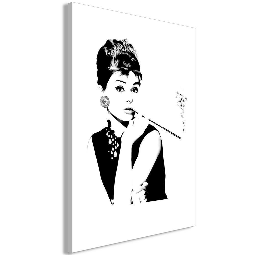 Canvas Print - Audrey (1 Part) Vertical-ArtfulPrivacy-Wall Art Collection