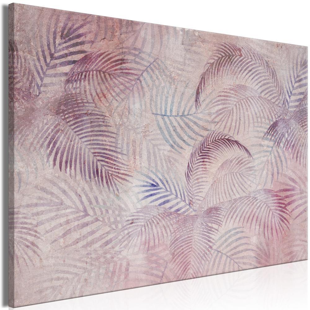 Canvas Print - Pink Nature (1 Part) Wide-ArtfulPrivacy-Wall Art Collection