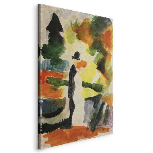 Canvas Print - Paar im Park (August Macke)